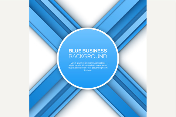 Abstract 3D Blue Background Vector Abstract 3D Blue Background Vector