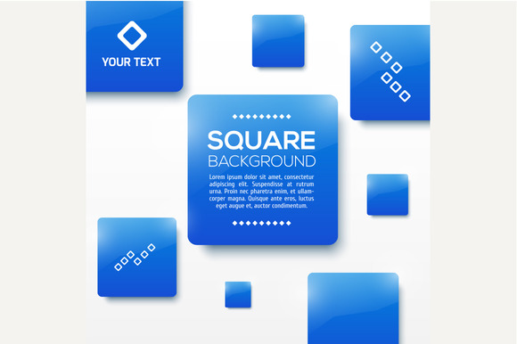 Vector Design Squares Concept Vector Design Squares Concept