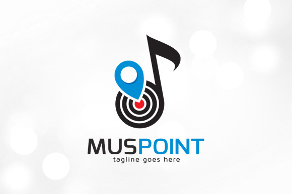 Music Point Logo Template Music Point Logo Template
