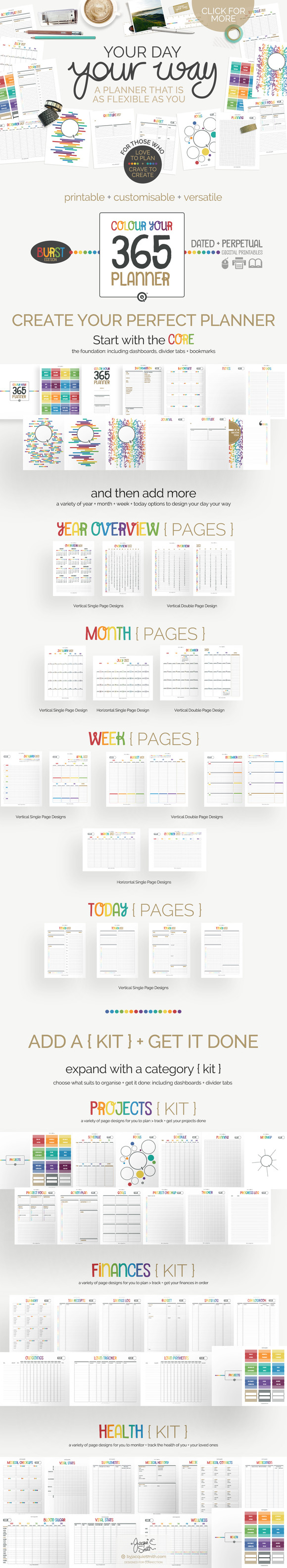 2016 Colour Your 365 Planner 2016 Colour Your 365 Planner