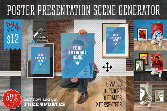 Poster Presentation Scene Generator Poster Presentation Scene Generator