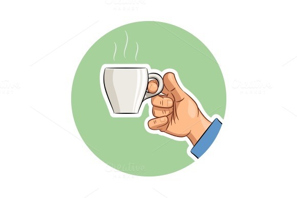 Cup Of Coffee In Hand Cup Of Coffee In Hand