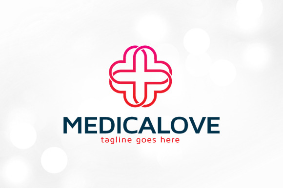 Medical Love Logo Template Medical Love Logo Template