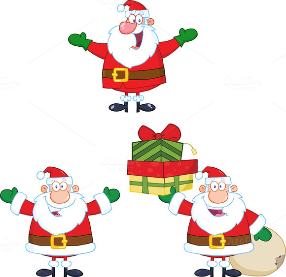 Santa Claus Character Collection 4 Santa Claus Character Collection 4