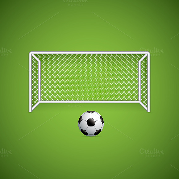 Soccer Goal And Ball Soccer Goal And Ball