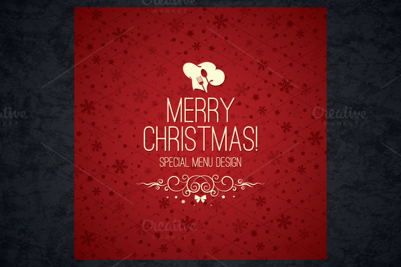 Special Christmas Festive Menu Special Christmas Festive Menu