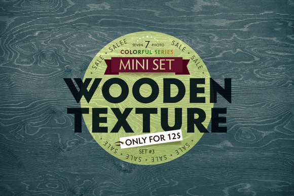 Colorful Wood Texture Set #3 Colorful Wood Texture Set #3
