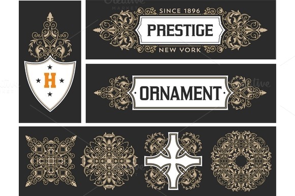 Retro Designs And Elements Retro Designs And Elements
