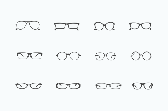 12 Glasses And Spectacle Icons 12 Glasses And Spectacle Icons