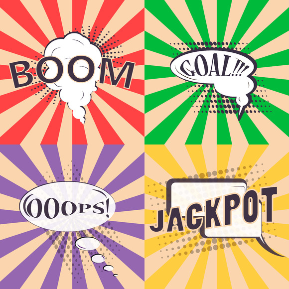 Comic Bubble Pop Art Logo Generator » Designtube - Creative Design Content