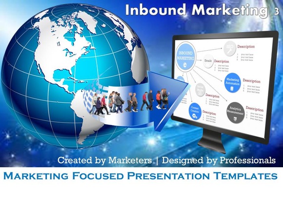Contoh Slide Powerpoint Terbaik 187 Designtube Creative Design Content Inbound Marketing Caign Template