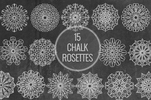 Chalk Rosettes Chalk Rosettes