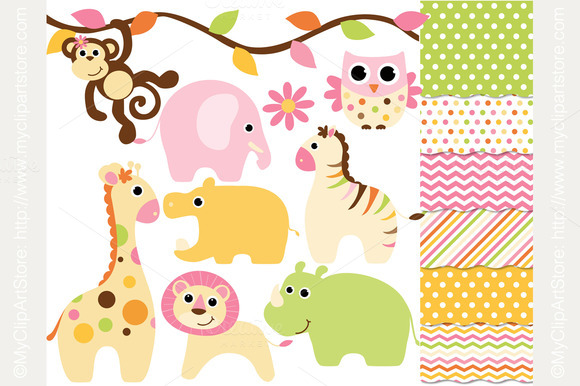 Clipart Combo Baby Animals Clipart Combo Baby Animals