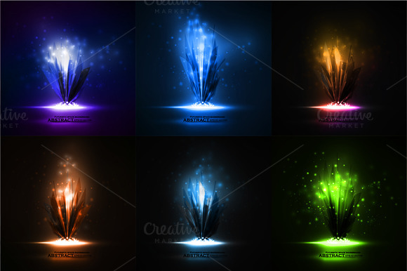 Abstract Magic Crystal Abstract Magic Crystal