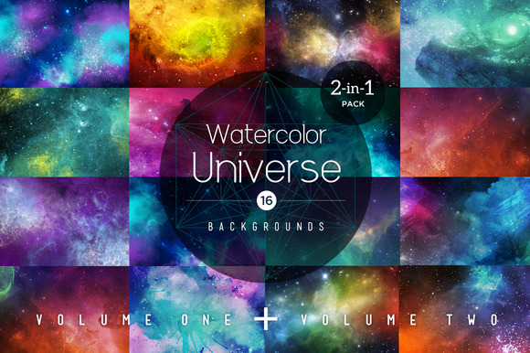 2 In 1 Watercolor Universe 2 In 1 Watercolor Universe