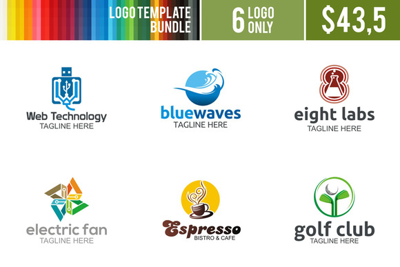 Logo Templates Bundle #10 Logo Templates Bundle #10