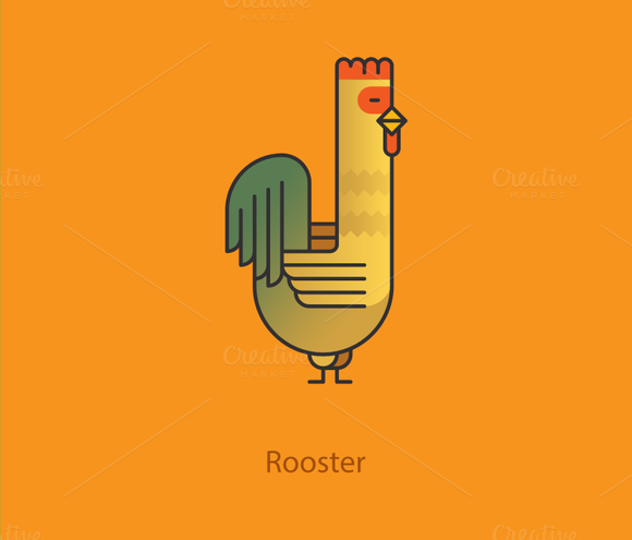 Simply Animals Rooster Simply Animals Rooster