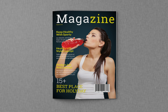 Magazine Template Magazine Template