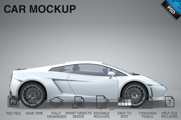 Car Mockup 11 Car Mockup 11