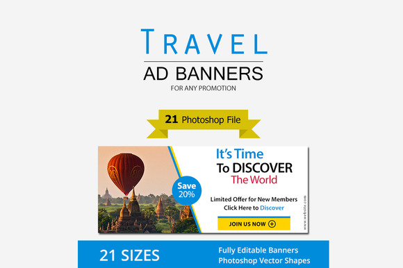 Travel Ad Banners Travel Ad Banners