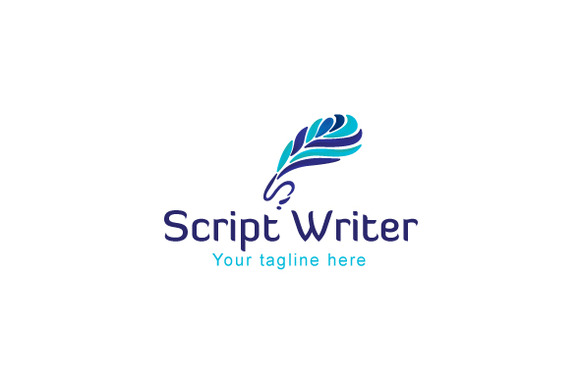 Script Writer Artistic Quill Abstr Script Writer Artistic Quill Abstr