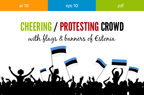 Cheering Crowd Estonia Cheering Crowd Estonia