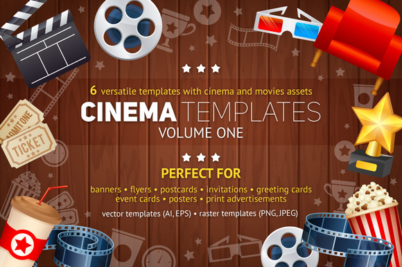 Cinema Templates Banners Cinema Templates Banners