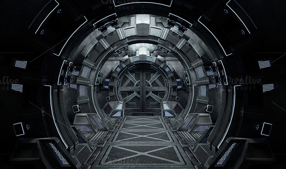 Spaceship Interior Round Spaceship Interior Round
