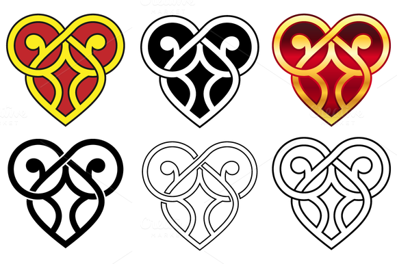 celtic heart clip art free - photo #34