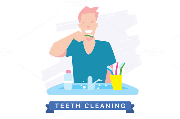 Cleaning Teeth Beautiful Smile Cleaning Teeth Beautiful Smile