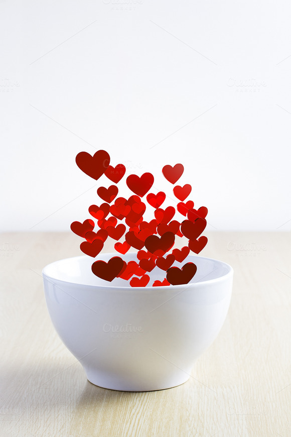 Valentine Hearts In A Cup Valentine Hearts In A Cup