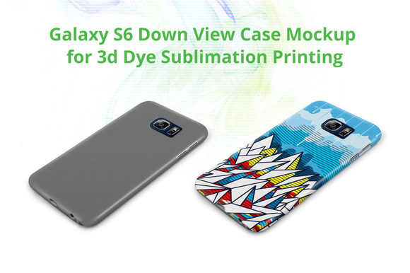 Galaxy S6 3D Case Down Mock-up Galaxy S6 3D Case Down Mock-up