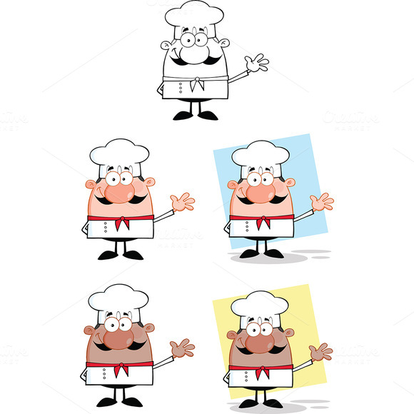 Chef Characters Collection 3 Chef Characters Collection 3