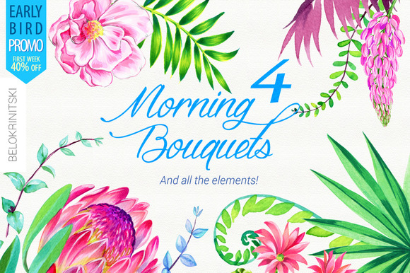 Morning Bouquets Morning Bouquets
