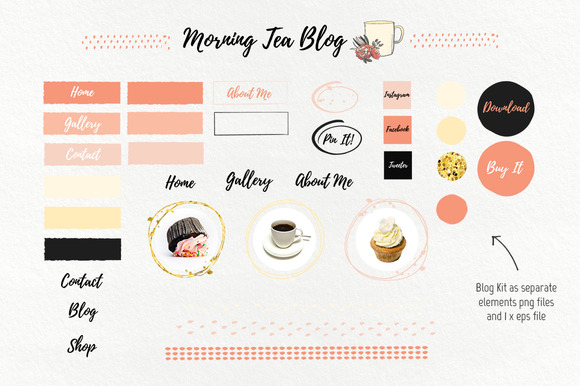 Morning Tea Blog Kit Morning Tea Blog Kit