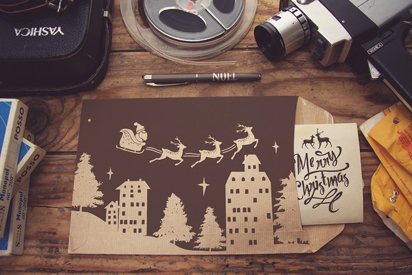 Vintage Letter Mockup 2 Vintage Letter Mockup 2