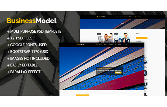 BusinessModel Business PSD Theme BusinessModel Business PSD Theme
