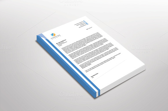 Shadowlinear Letterhead Template Shadowlinear Letterhead Template