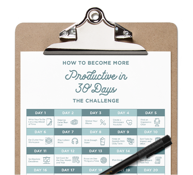 30 Day Productivity Challenge
