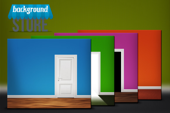 Door In The Wall Background Door In The Wall Background