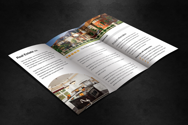 Real Estate Brochure Template ~ Brochure Templates on ...