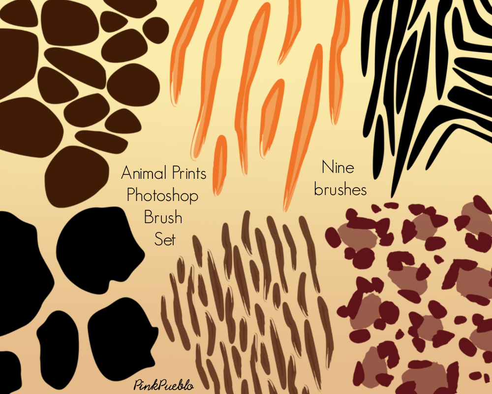 Animal Prints Brushes Brushes on Creative Market