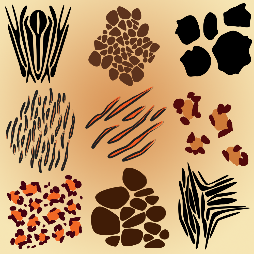 animal-print-vectors-and-clipart-illustrations-on-creative-market