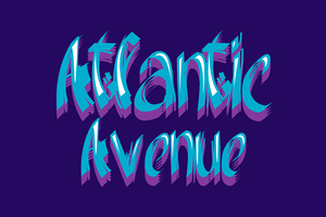 Atlantic Avenue - font