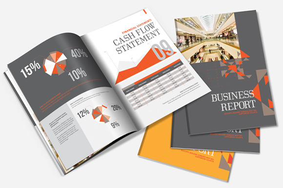 Download Annual Report / Brochure Template ~ Brochure Templates on Creative Market