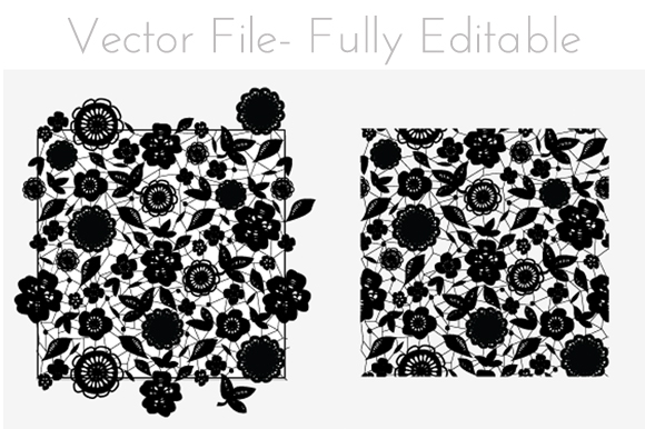 Download Floral Lace Overlay, Pattern, Vector ~ Patterns on ...