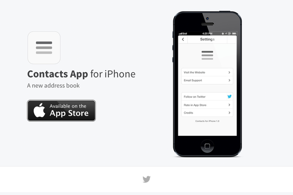 App Website Template -HTML/CSS/PSD ~ Themes on Creative Market
