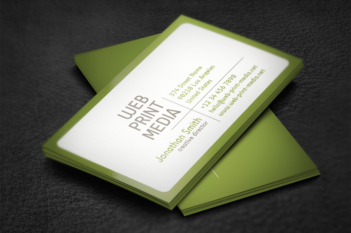 Elegant Business Card ~ Business Card Templates on Creative Market