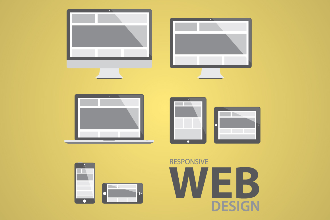 Responsive web design icon set ~ Icons on Creative Market