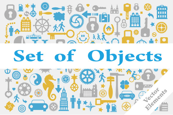 Set Of Vector Objects Set Of Vector Objects